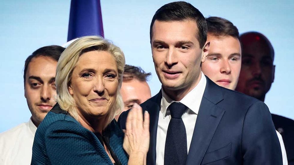 marine lepen - jordan bardella